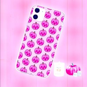 NEW Iphone 12 & 12 Pro PINK PumpKins Case♡! (Various Sizes)
